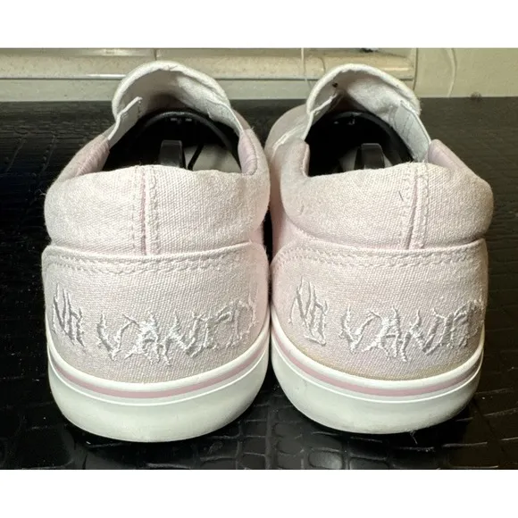 Juice Wrld No Vanity Slip-On Size Men's 10 Pink Goodbye &amp; Good Riddance
