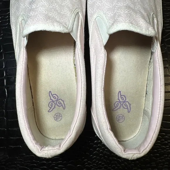 Juice Wrld No Vanity Slip-On Size Men's 10 Pink Goodbye &amp; Good Riddance