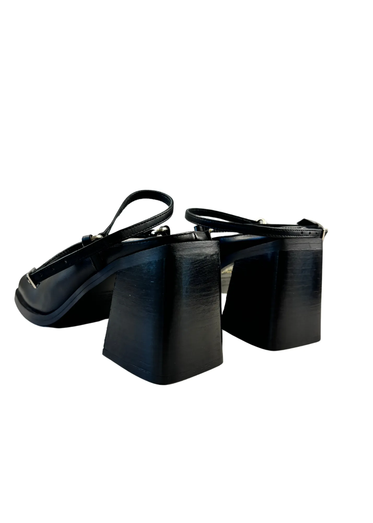 JUSTINE CLENQUET 'Courtney' Sqare Toe Mules
