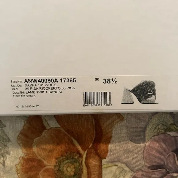 JW Anderson Lamb Twist  Heeled Mules
