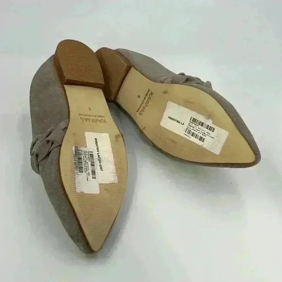 Kaanas slip on Lagos suede mules size 6