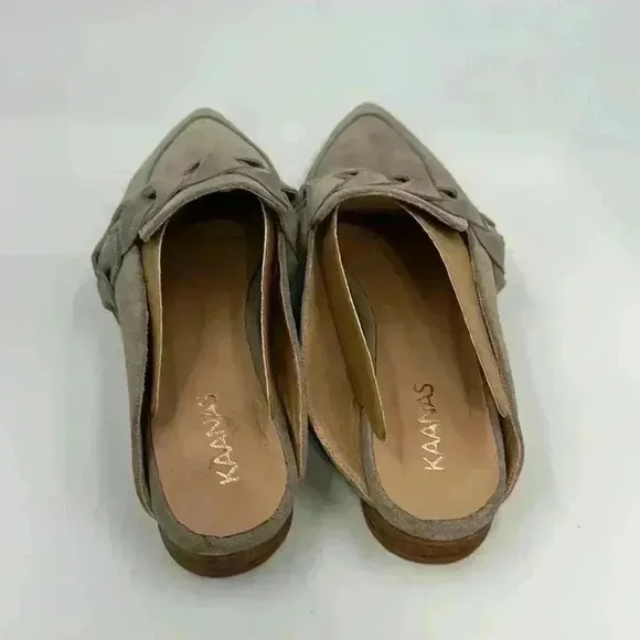 Kaanas slip on Lagos suede mules size 6