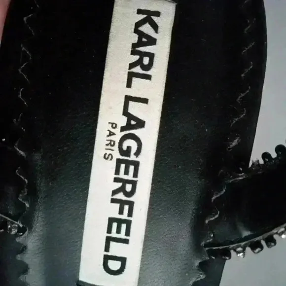 Karl Lagerfeld Rowena slingback heels