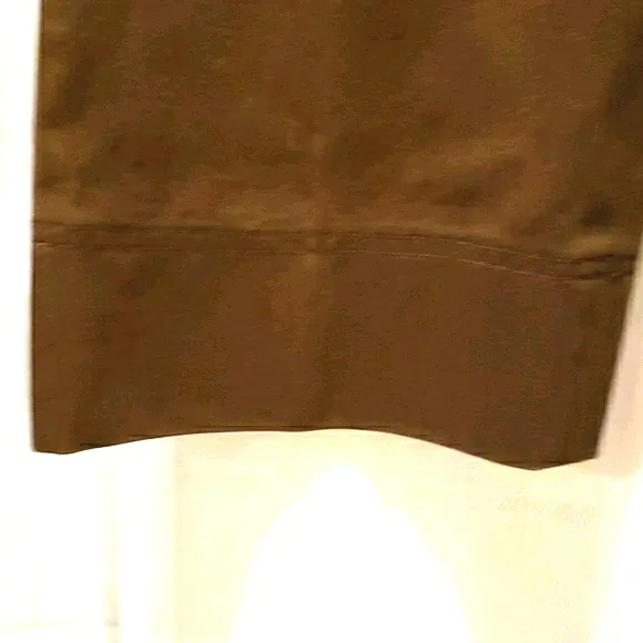 KATAYONE ADELI CHARC. BROWN WIDE LEG JEANS SZ 8