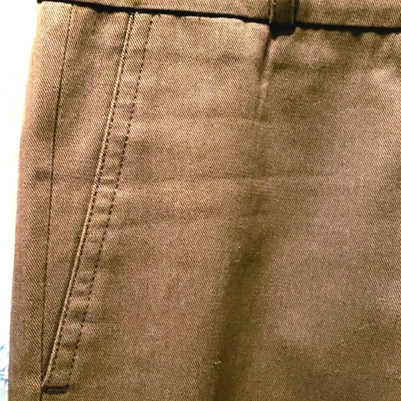 KATAYONE ADELI CHARC. BROWN WIDE LEG JEANS SZ 8