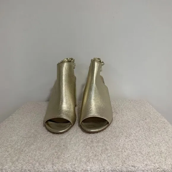 Kate Perry Jocelyn Block Heels | Champagne | Size 5.5M