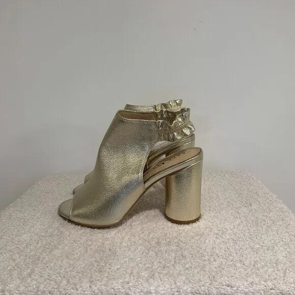 Kate Perry Jocelyn Block Heels | Champagne | Size 5.5M
