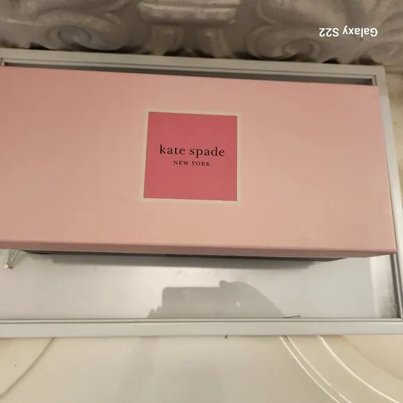 Kate Spade &quot;Marseille&quot; Satin Lux Black Kitten heels. NIB. Size: various