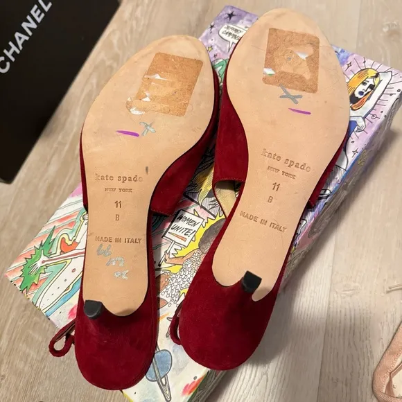 Kate Spade Kitten Heels