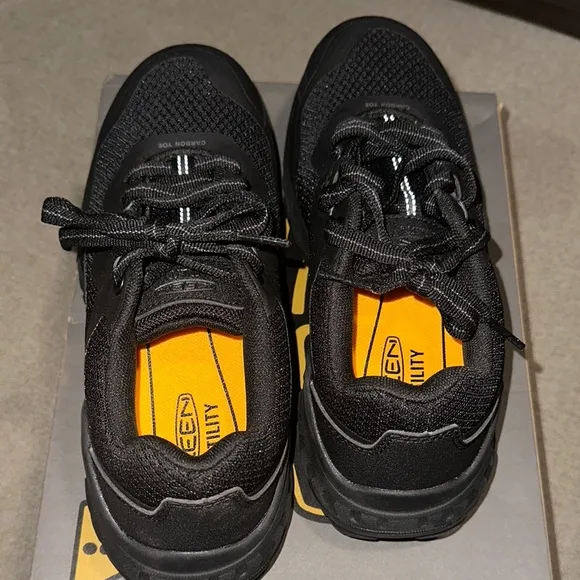 Keen Black Athletic Shoes with Trail-Ready Durability