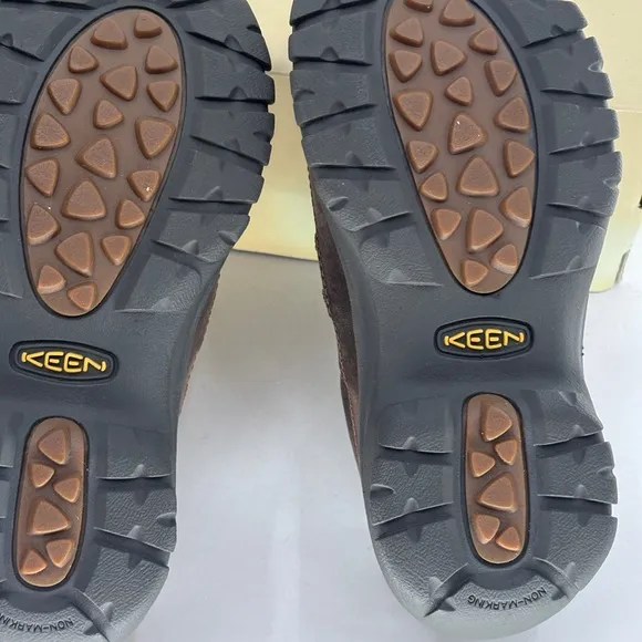 Keen Clogs Shoes Kaci Hike Women Size 5 Brown Leather Comfort