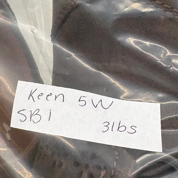 Keen Clogs Shoes Kaci Hike Women Size 5 Brown Leather Comfort