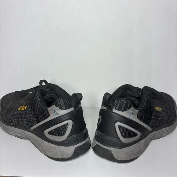 KEEN Utility Men's Sparta Low Height Steel Toe Comfortable ESD Work Shoe 12D