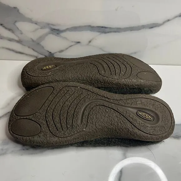 KEEN | Women's Green Wool Embroidered Comfort Outdoor Mule Clogs Sz 10