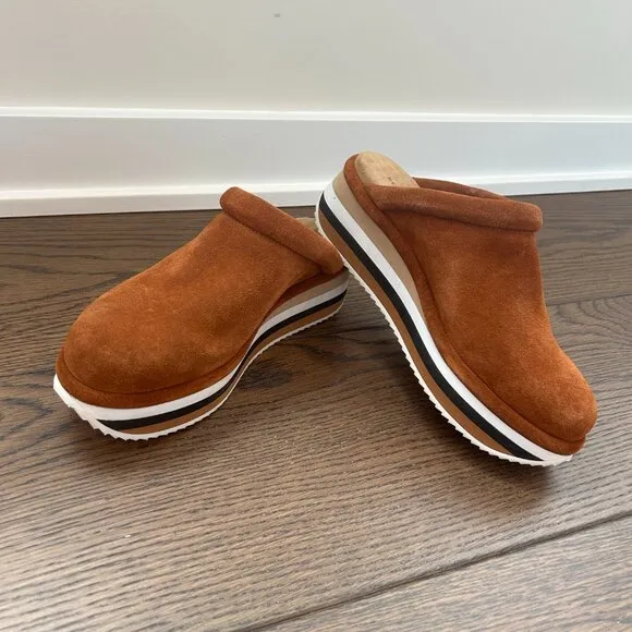 Kelsi Dagger Brooklyn Harvey Platform Soft Clogs - Size 7 - New Without Box