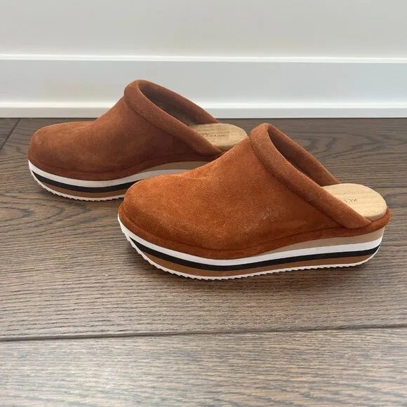 Kelsi Dagger Brooklyn Harvey Platform Soft Clogs - Size 7 - New Without Box