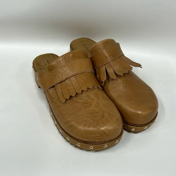 Kelsi Dagger Brooklyn‎ Hobby Kilty Wooden Clogs Sz 9 NWOB