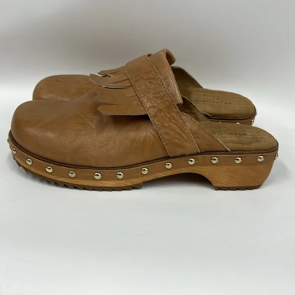 Kelsi Dagger Brooklyn‎ Hobby Kilty Wooden Clogs Sz 9 NWOB