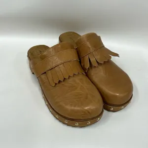 Kelsi Dagger Brooklyn‎ Hobby Kilty Wooden Clogs Sz 9 NWOB