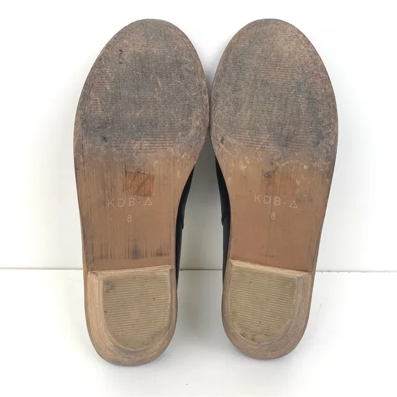 Kelsi Dagger Leather Kellum Mules Black
