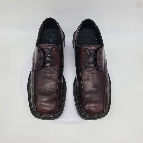 Kenneth Cole Reaction Dress Shoe Men’s 10 F Sqaure Toe Oxfords