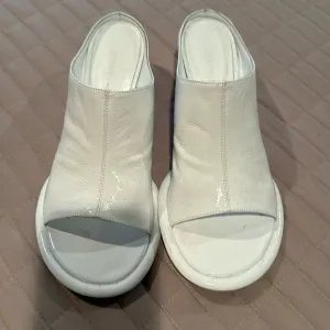 Khaite kitten heel mules 8 1/2