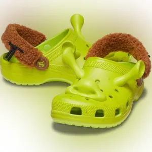 💚KIDS CLASSIC CROCS DREAM WORKS SHREK CLOGS J4 J 4