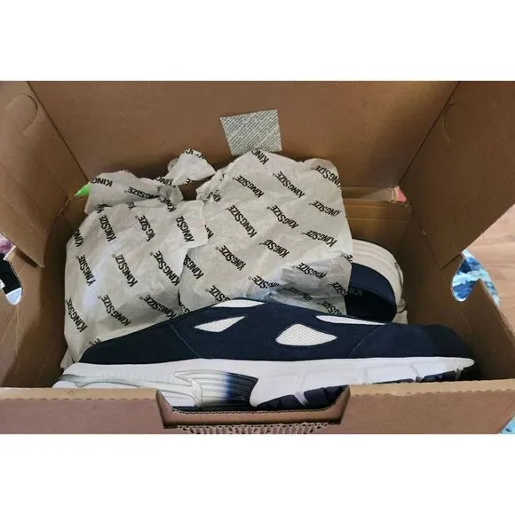 KingSize NWT Men's Wide Width KingSize Slip-on Sneaker Size 13EW