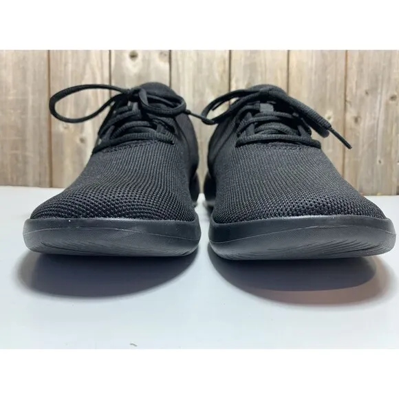 Kizik Madrid Eco Knit Black Handsfree Athletic Shoes Mens Size 9 / Womens 10.5
