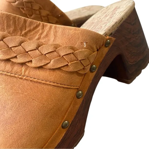 KORK-EASE Women's Leather Upper Tilly Clog I Size:n10M