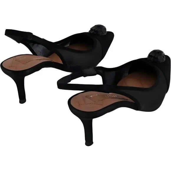 Kurt Geiger Belgravia Slingback Heels Black - Women's 6.5 EU 36.5
