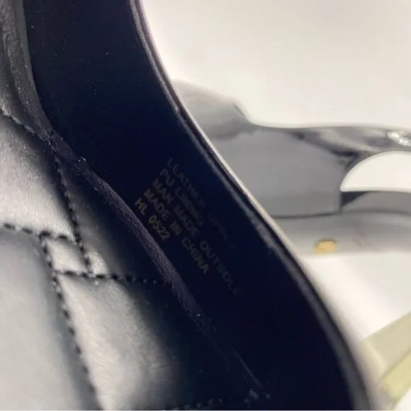 Kurt Geiger London Slingback Pointed Toe High Shine Pumps 5.5