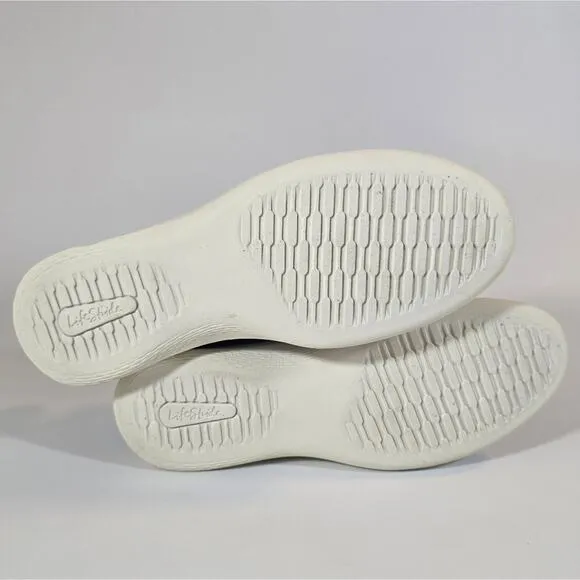 L LifeStride Velocity 2.0 Accelerate Womens Slip On Lifestyle Casual Sneaker 9.5
