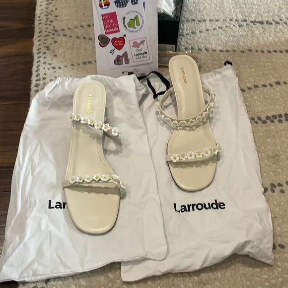 Larroudé Goldie Mules  Goldie Mules