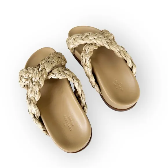 Le Souliers Sézane • Eden Low Mules Sandals Size 38