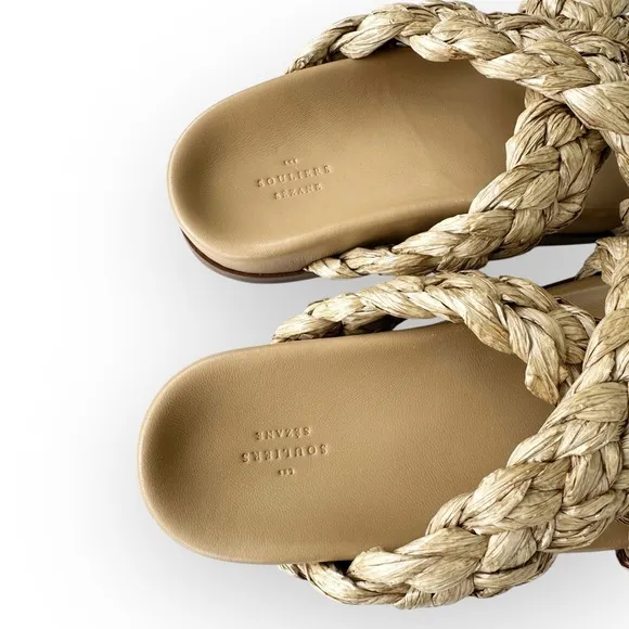 Le Souliers Sézane • Eden Low Mules Sandals Size 38