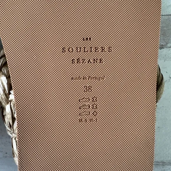 Le Souliers Sézane • Eden Low Mules Sandals Size 38
