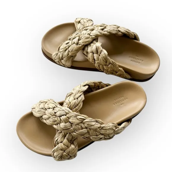 Le Souliers Sézane • Eden Low Mules Sandals Size 38
