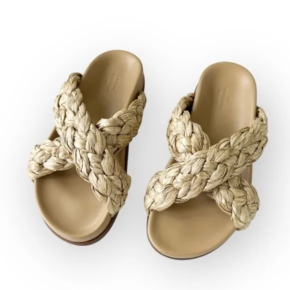 Le Souliers Sézane • Eden Low Mules Sandals Size 38