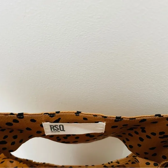 Leopard Print Slip Dress