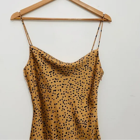 Leopard Print Slip Dress