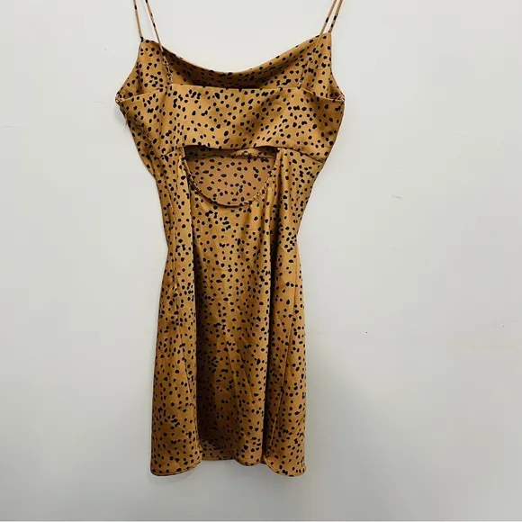 Leopard Print Slip Dress