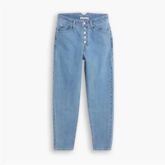 Levi’s High Waisted Notch 90s vintage style Mom Jean Size 27
