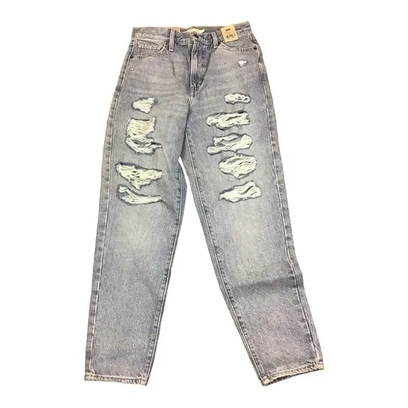 Levi’s Women’s Size 28 JEANS MOM HIGH-WAISTED LEVI'S® Azul claro