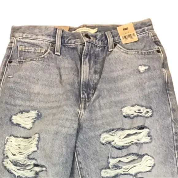 Levi’s Women’s Size 28 JEANS MOM HIGH-WAISTED LEVI'S® Azul claro