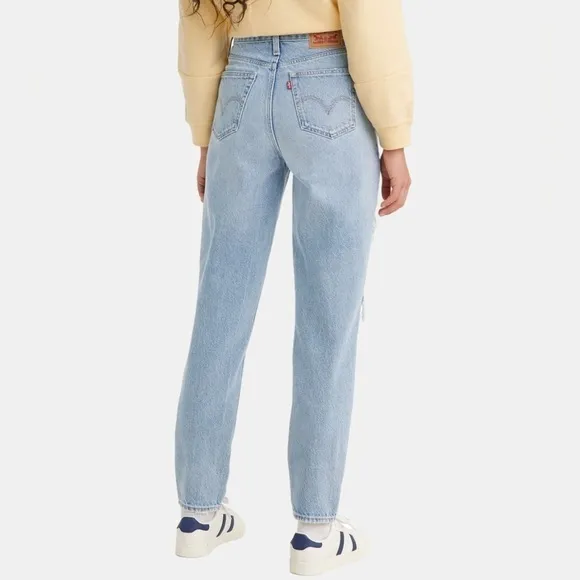 Levi’s Women’s Size 28 JEANS MOM HIGH-WAISTED LEVI'S® Azul claro