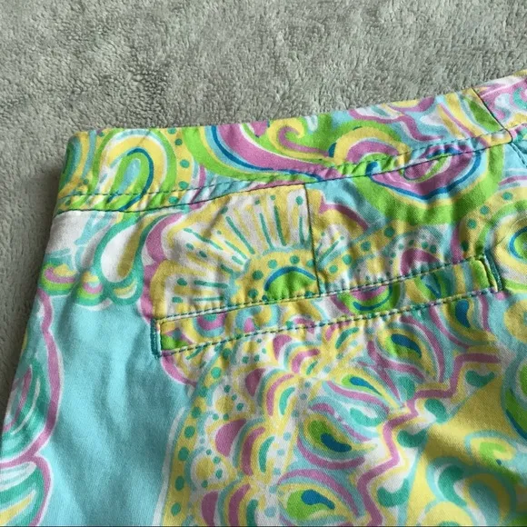Lilly Pulitzer Buttercup Shorts Double Trouble 0