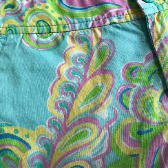 Lilly Pulitzer Buttercup Shorts Double Trouble 0