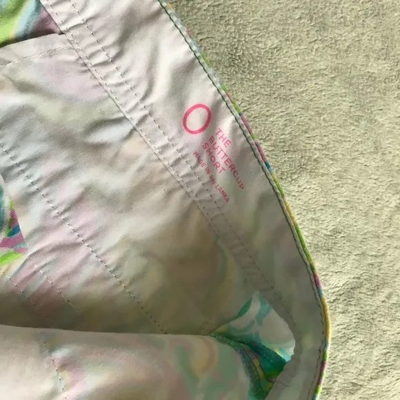 Lilly Pulitzer Buttercup Shorts Double Trouble 0