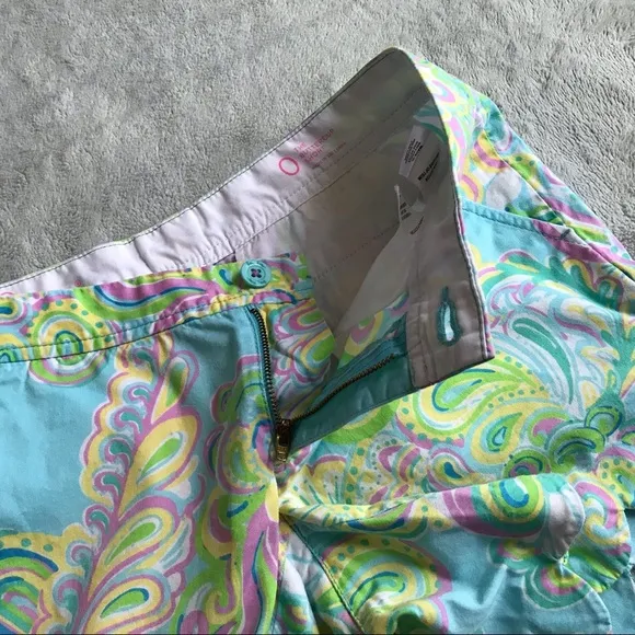 Lilly Pulitzer Buttercup Shorts Double Trouble 0